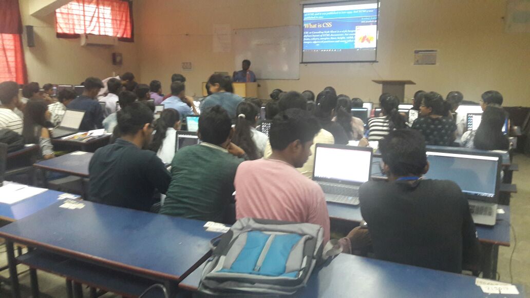 Web designing & development workshop 2k18