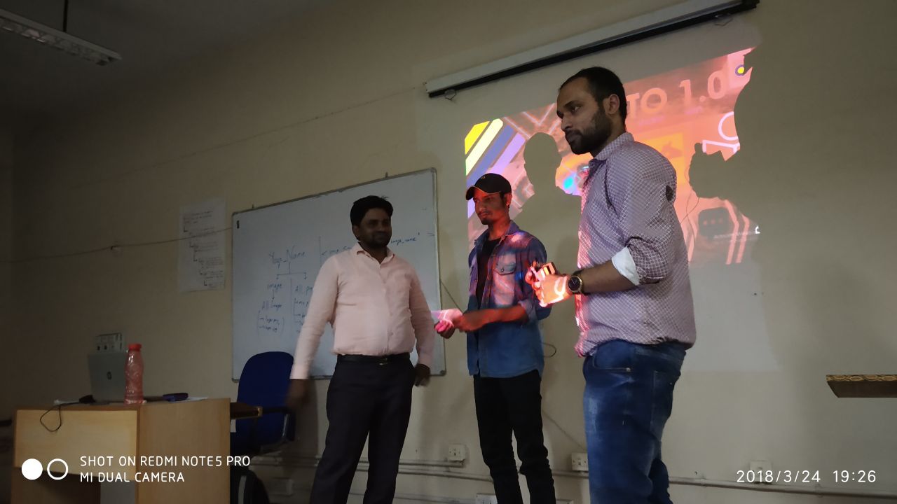 Web designing & development workshop 2k18