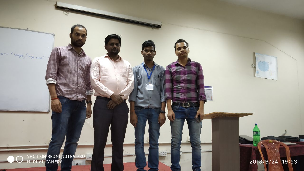 Web designing & development workshop 2k18