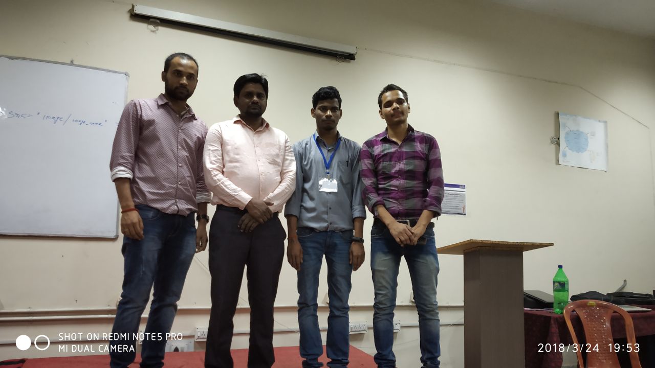 Web designing & development workshop 2k18