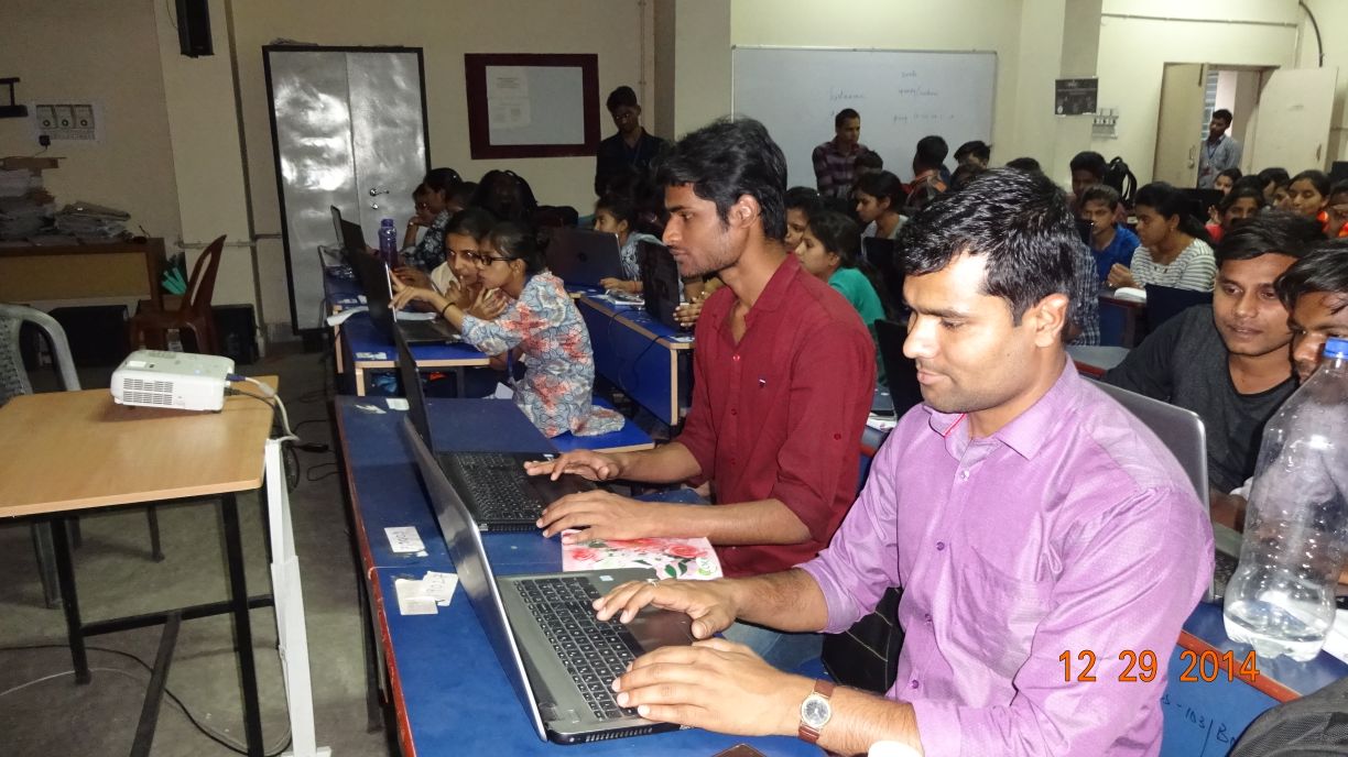 Web designing & development workshop 2k18