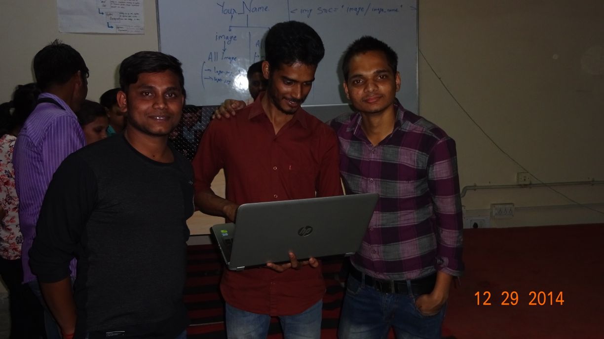Web designing & development workshop 2k18