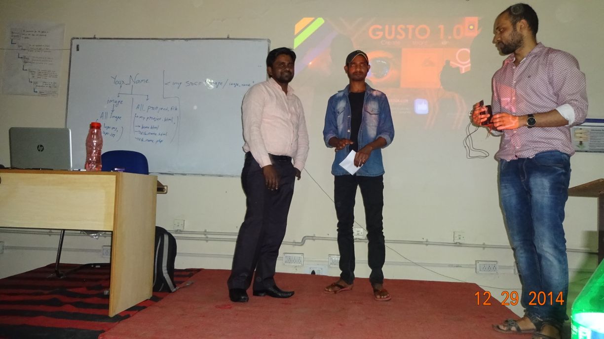 Web designing & development workshop 2k18