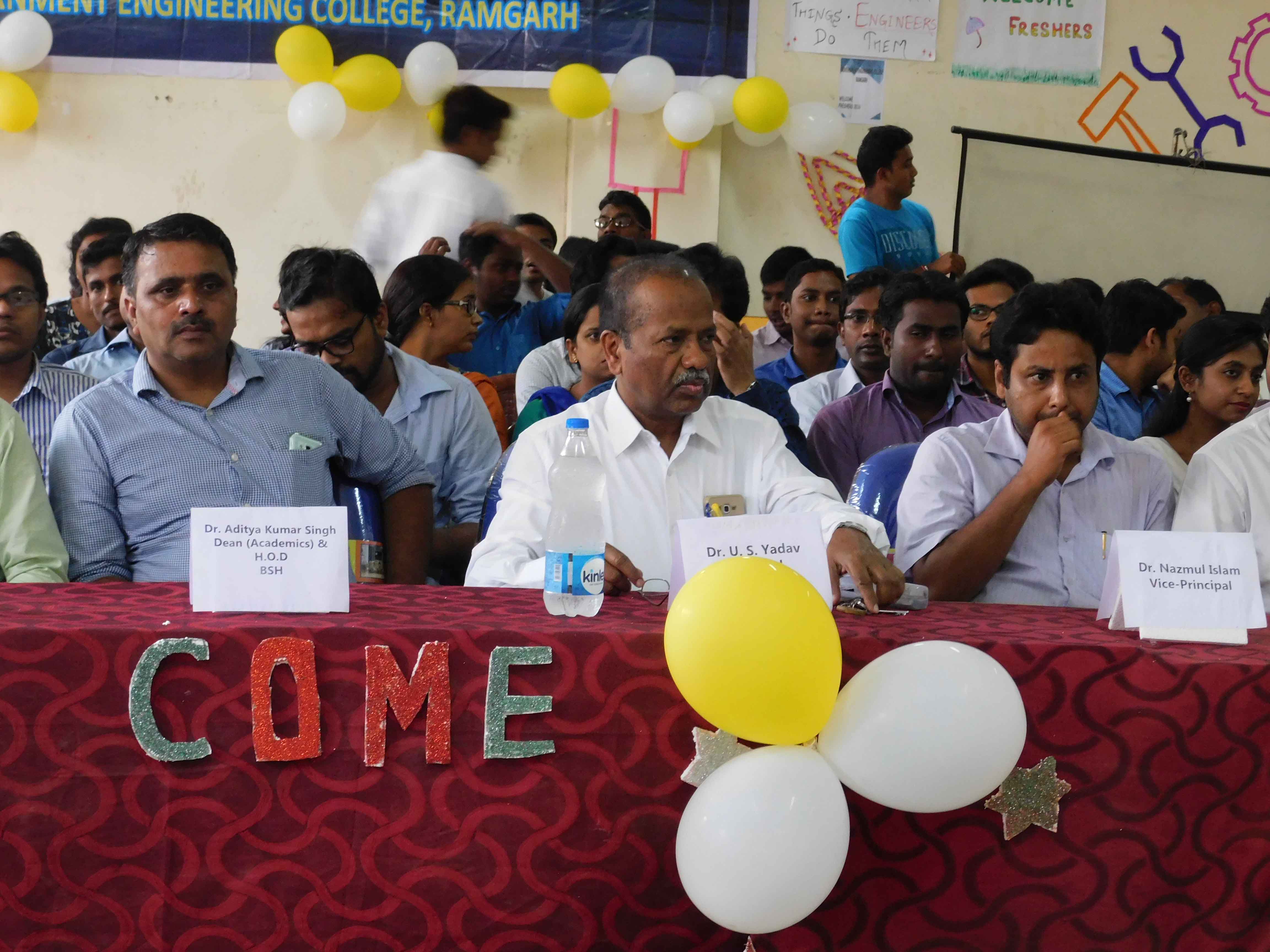Welcome Freshers 2016