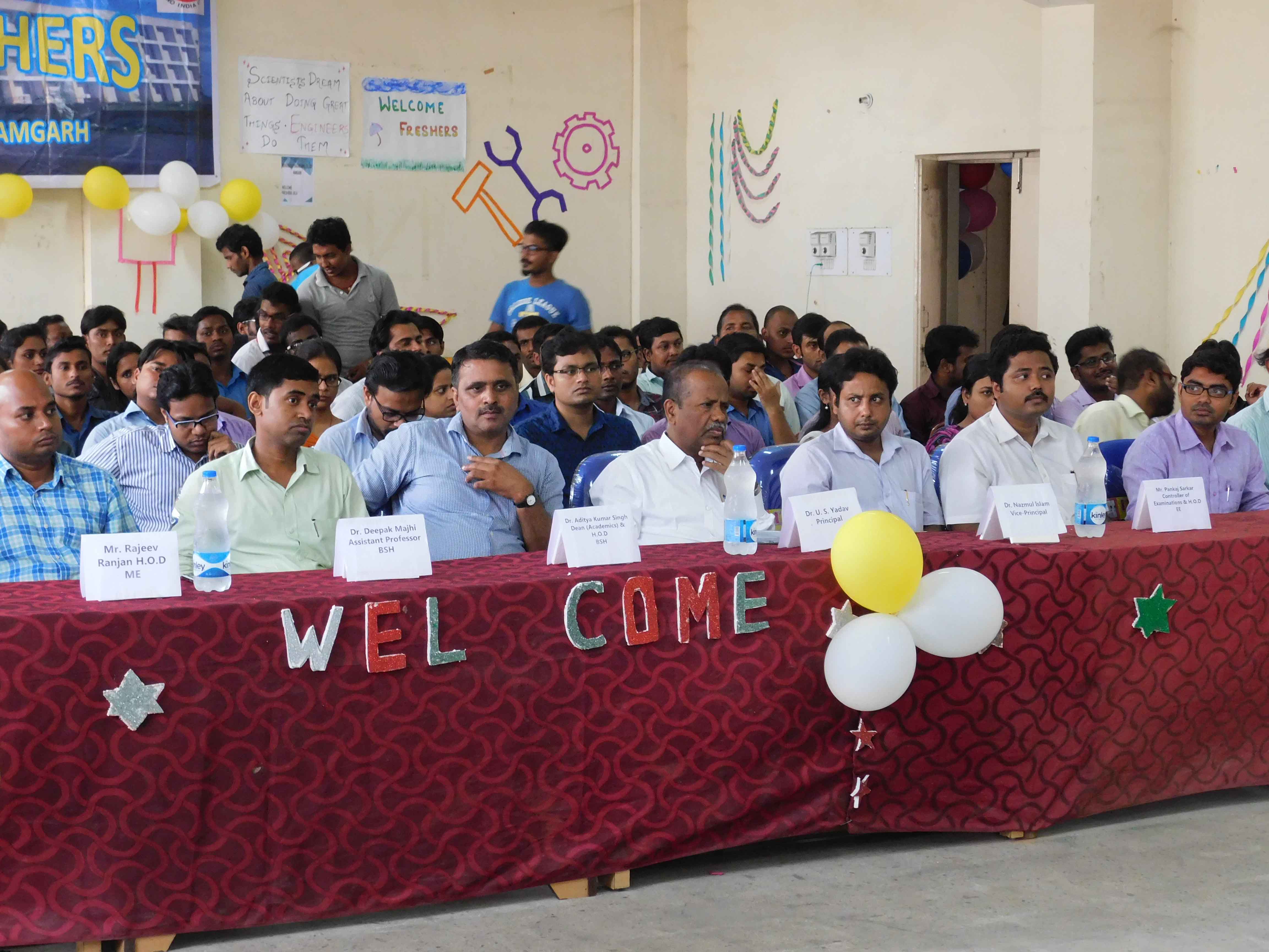 Welcome Freshers 2016